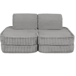 - Sofá Infantil Churros Pocket Basic Color Gris Jurassic*MEOWBABY Discount