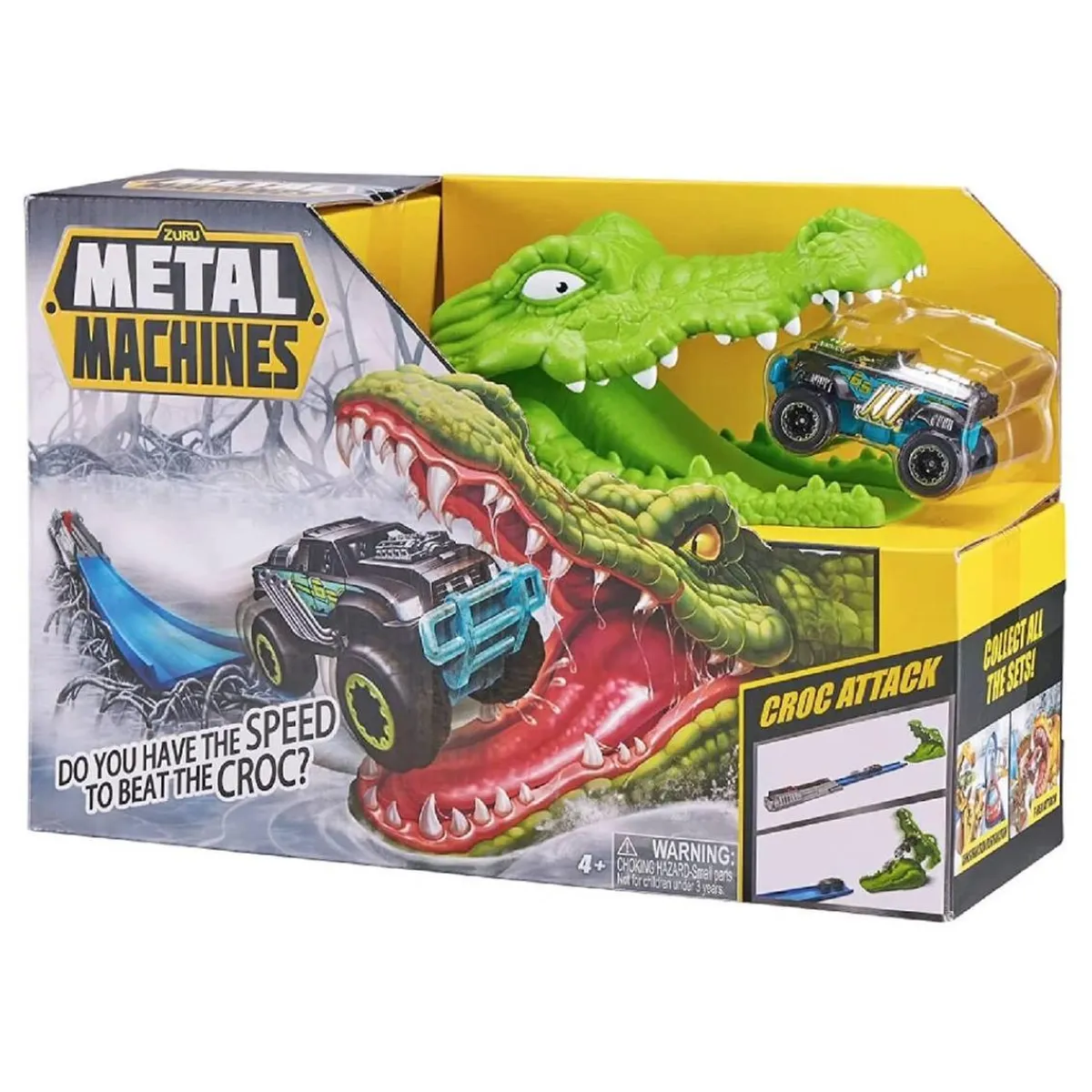 Outlet Metal Machines - Ataque Cocodrilo Vehículos Y Circuitos