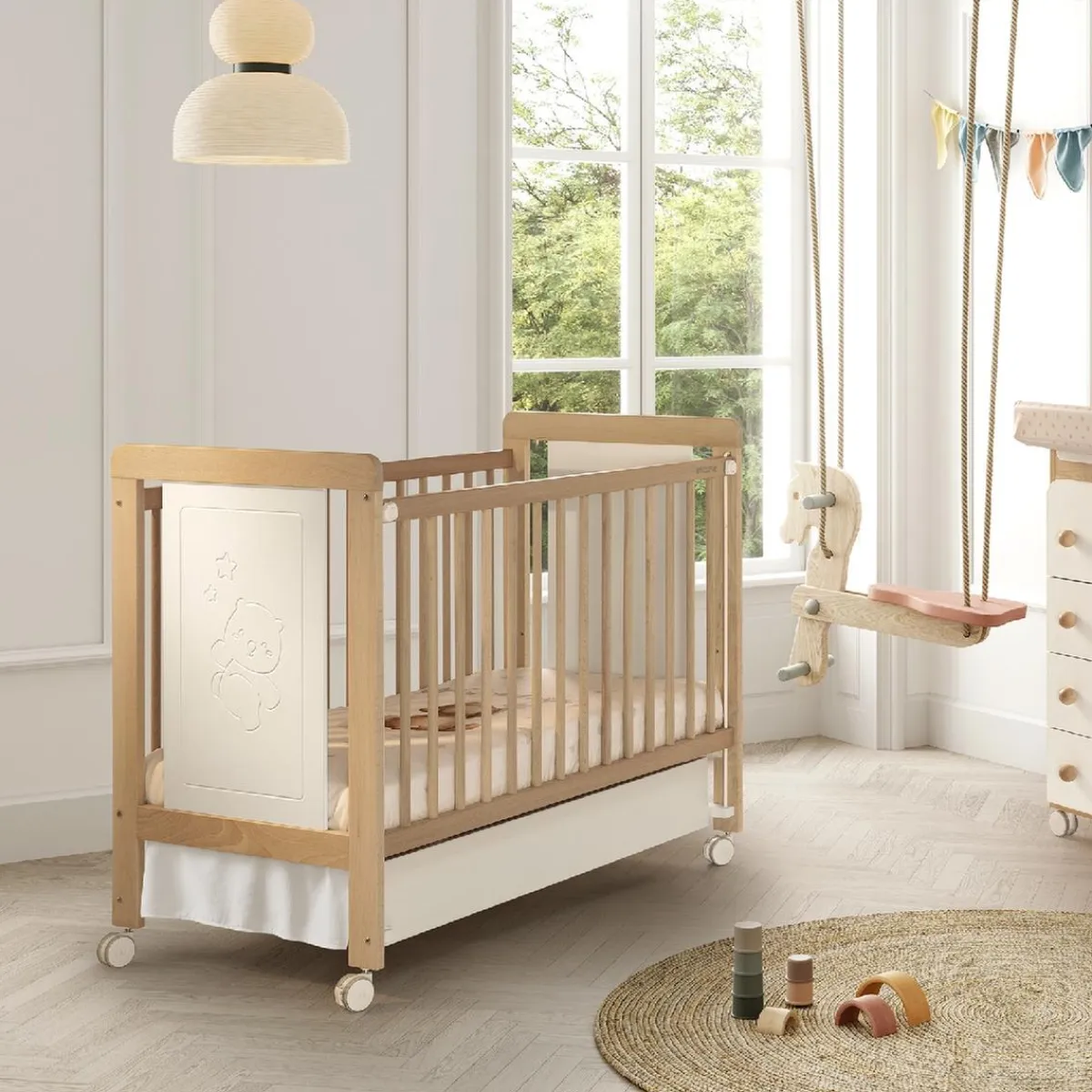 - Cuna Escandinavian 120 x 60 cm Blanco*MICUNA Best