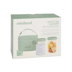 Online - Bolsa Isotérmica + 2 herméticos 250ml Ecosized rana Preparación Comida Y Accesorios·Termos, Recipientes Y Contenedores