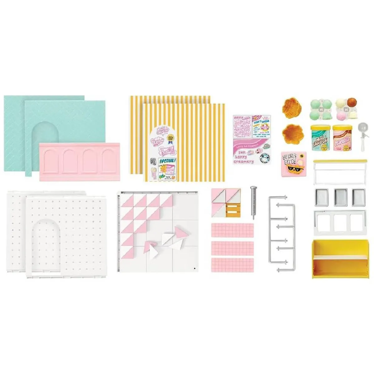 Hot Miniverse - Make It Mini - Spaces: Ice Cream Coleccionables Y Mini Mundos
