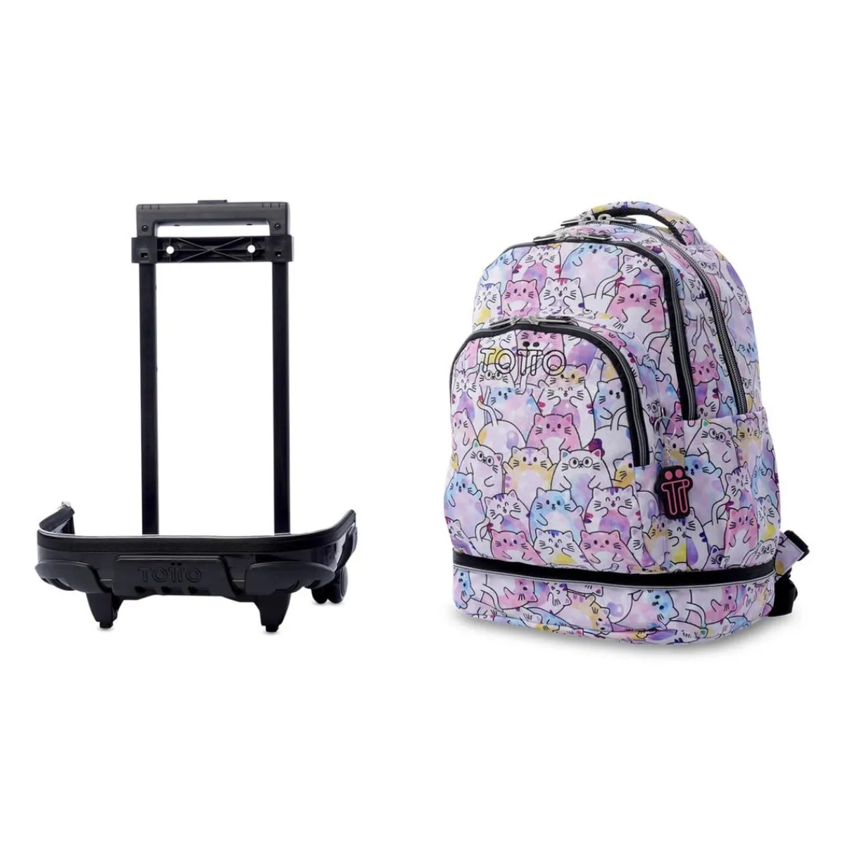 Online Mochila Desmontable Tiza Glitter - PAWS Material Escolar