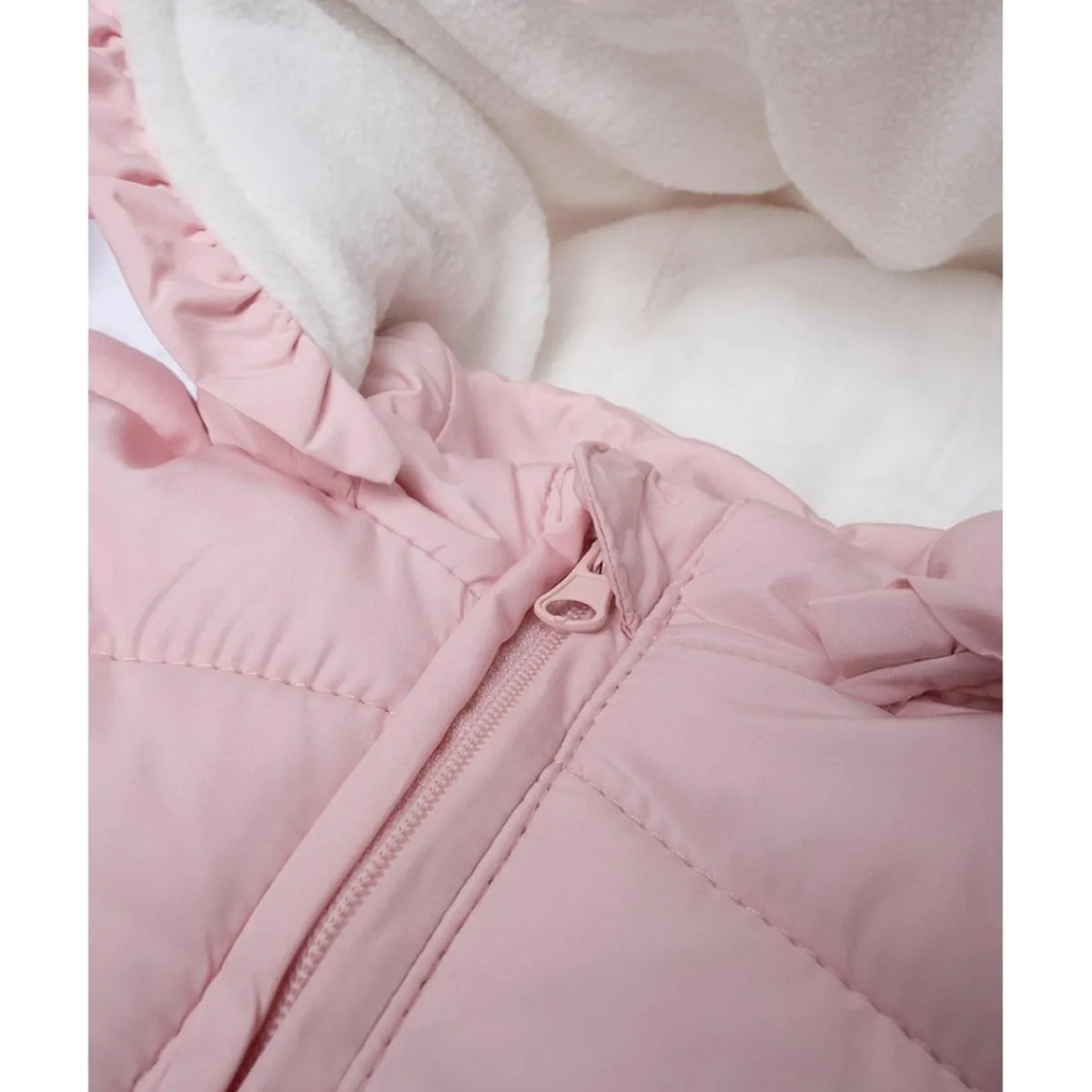 Outlet Mono de nieve para niña de nylon rosa Recién Nacido·Primeras Salidas|Primeras Salidas·Abrigos Y Plumíferos