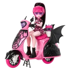 Outlet - Draculaura y su Scooter Muñecas