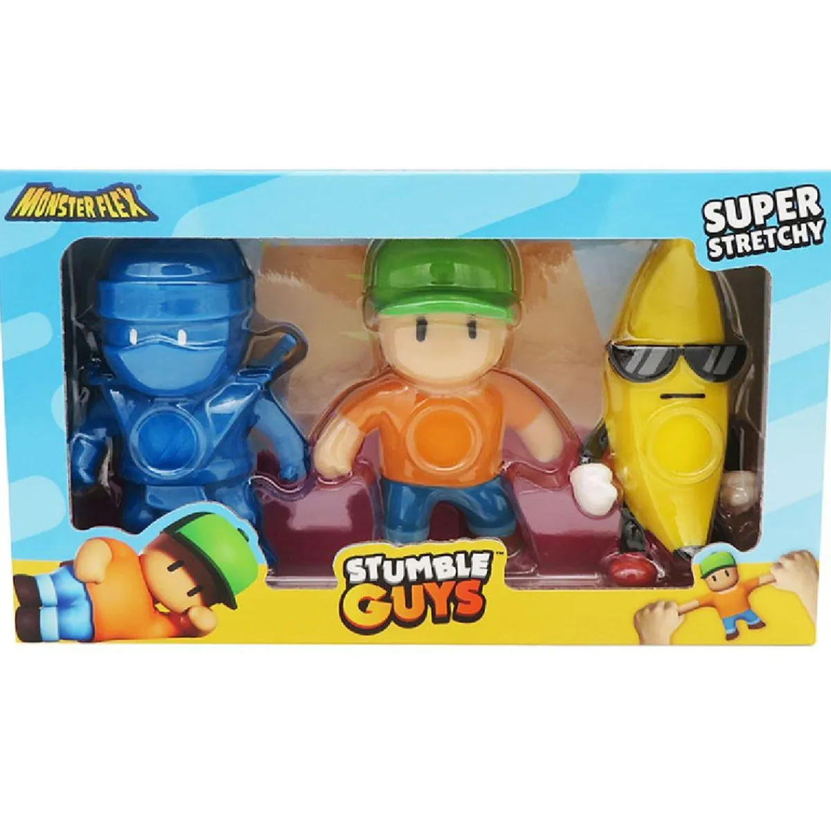 Monsterflex - Pack 3 Stumble Guys*BIZAK