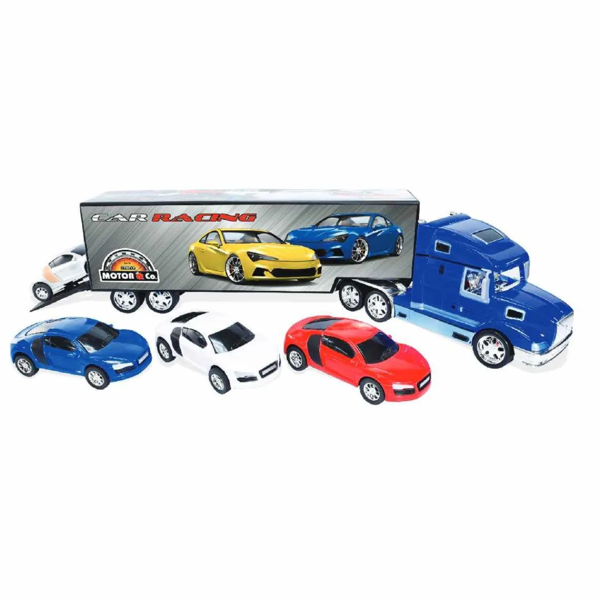 Motor & Co - Maxi camión porta coches (varios colores)*MOTORI & CO Hot