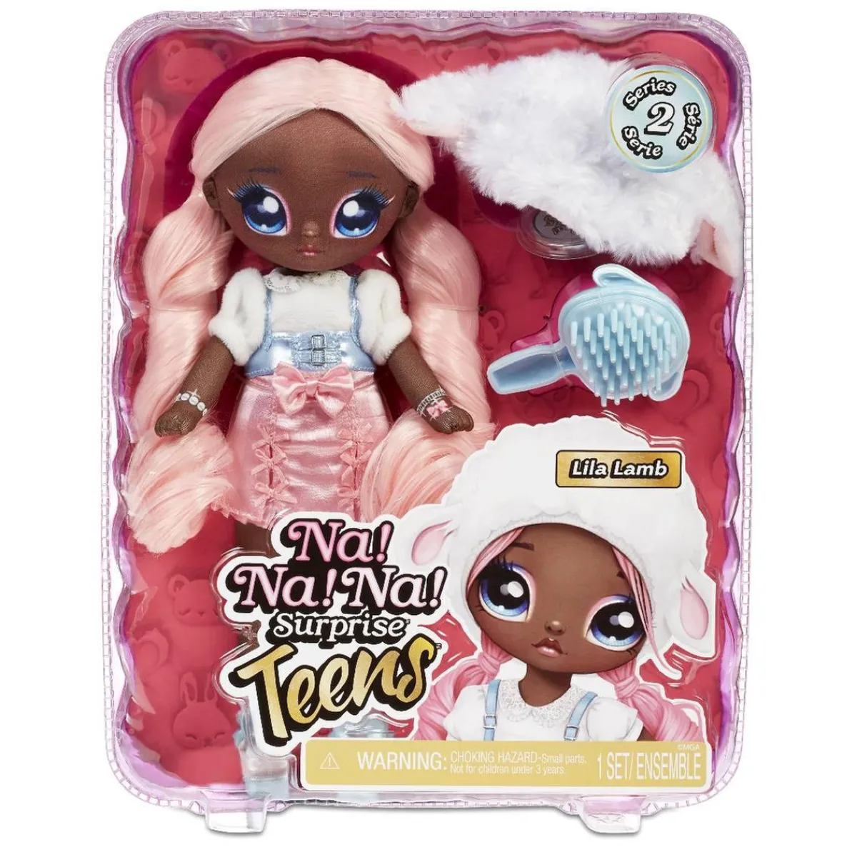 Discount Na! Na! Na! Surprise - Lila Lamb - Muñeca Teens Coleccionables Y Mini Mundos