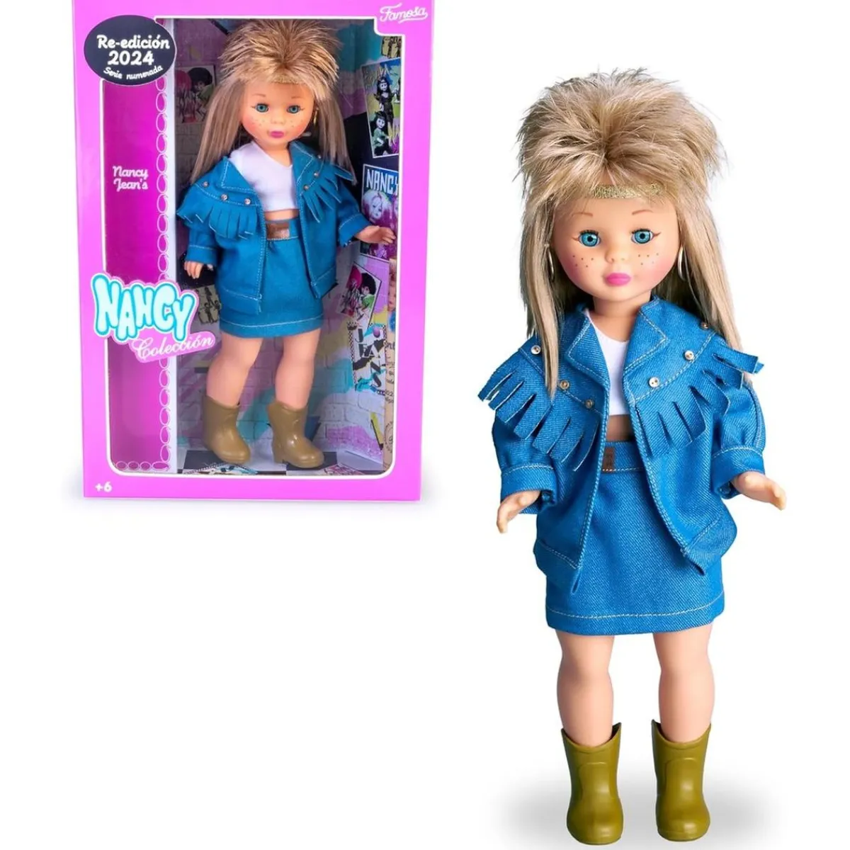Discount - Muñeca Rubia Coleccionista Reedición Jeans ㅤ Muñecas
