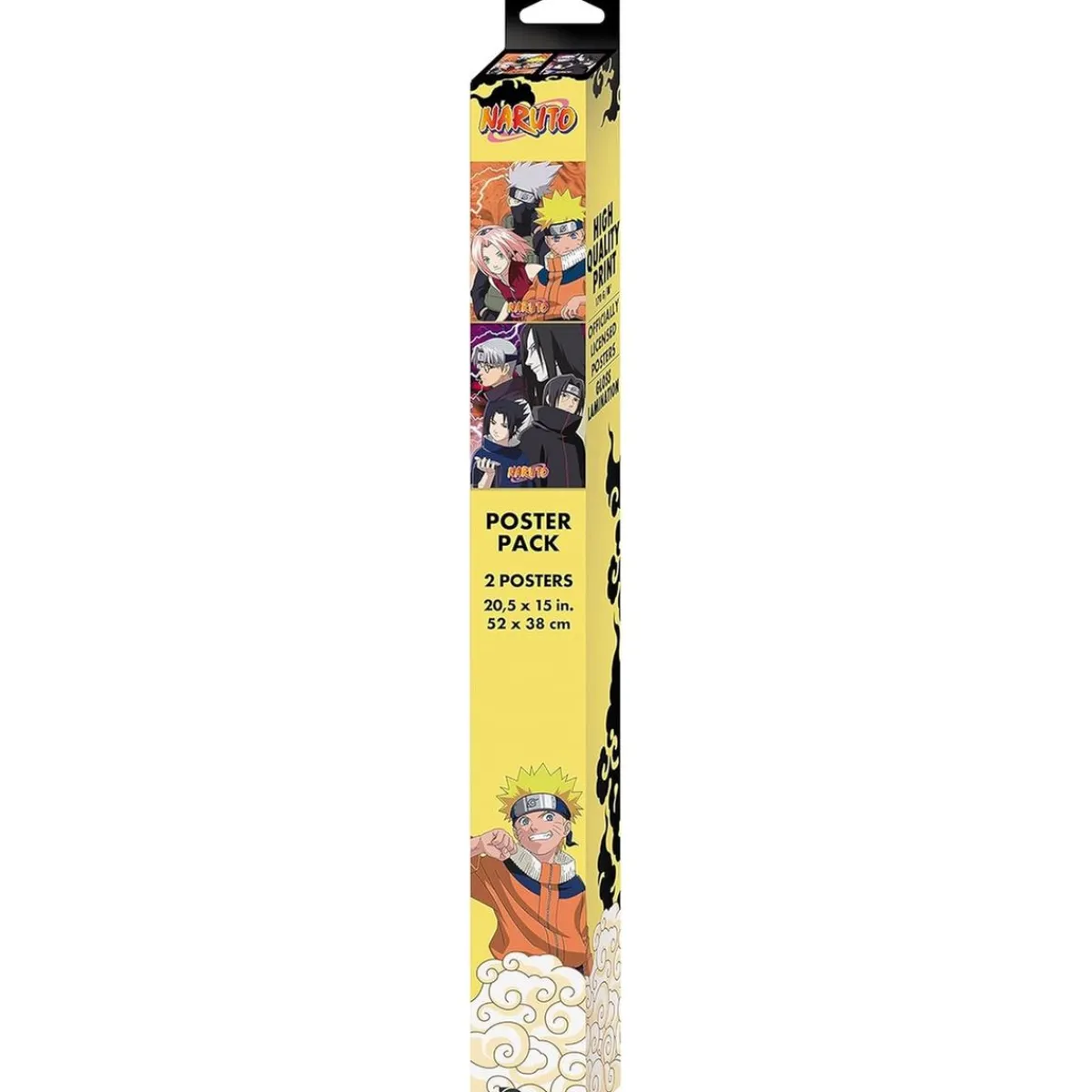 Discount Naruto Shippuden - Set 2 pósters Chibi - Ninjas Konoha & Desertores Merchandising|Friki Zone