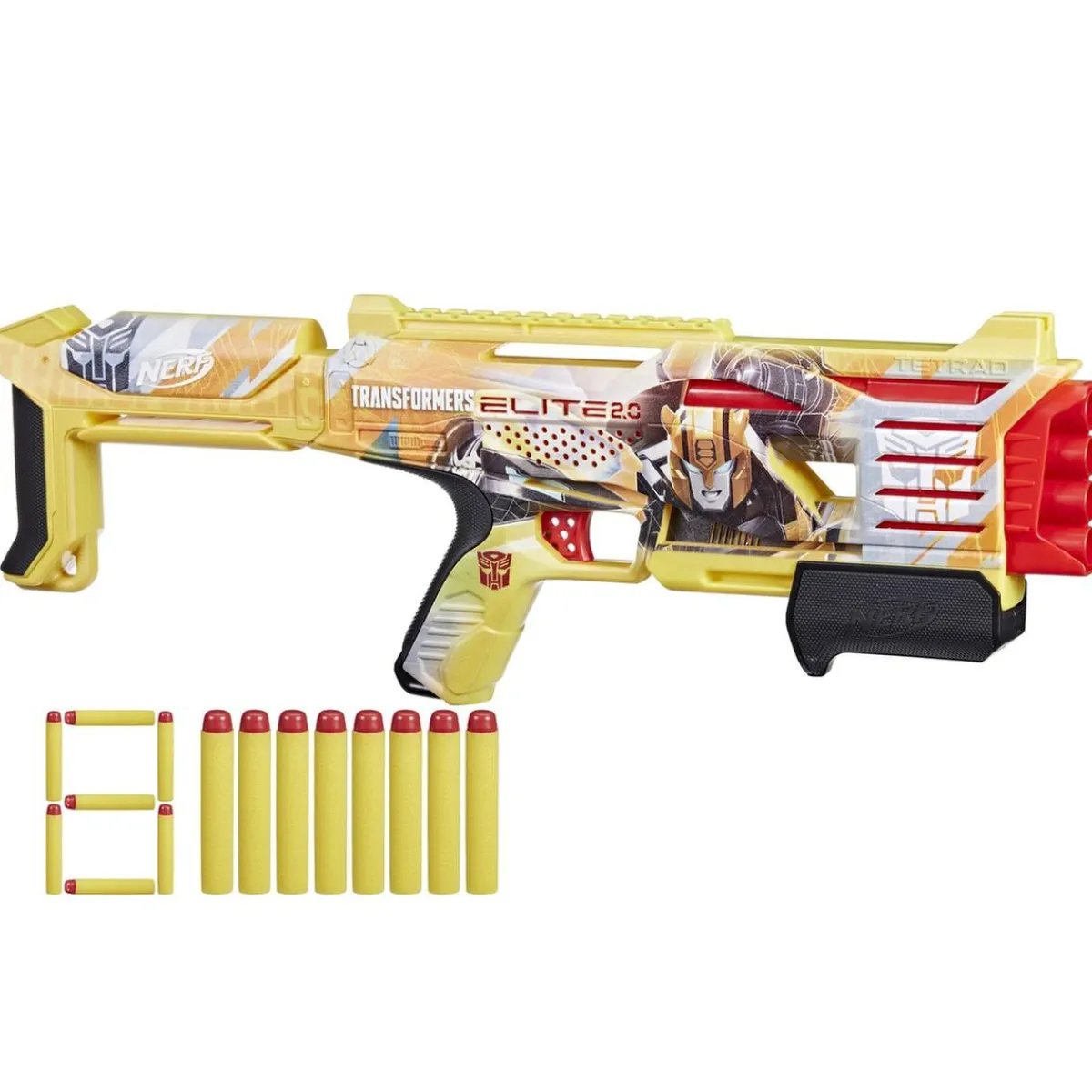 - Lanzador con 8 dardos Elite ㅤ*NERF