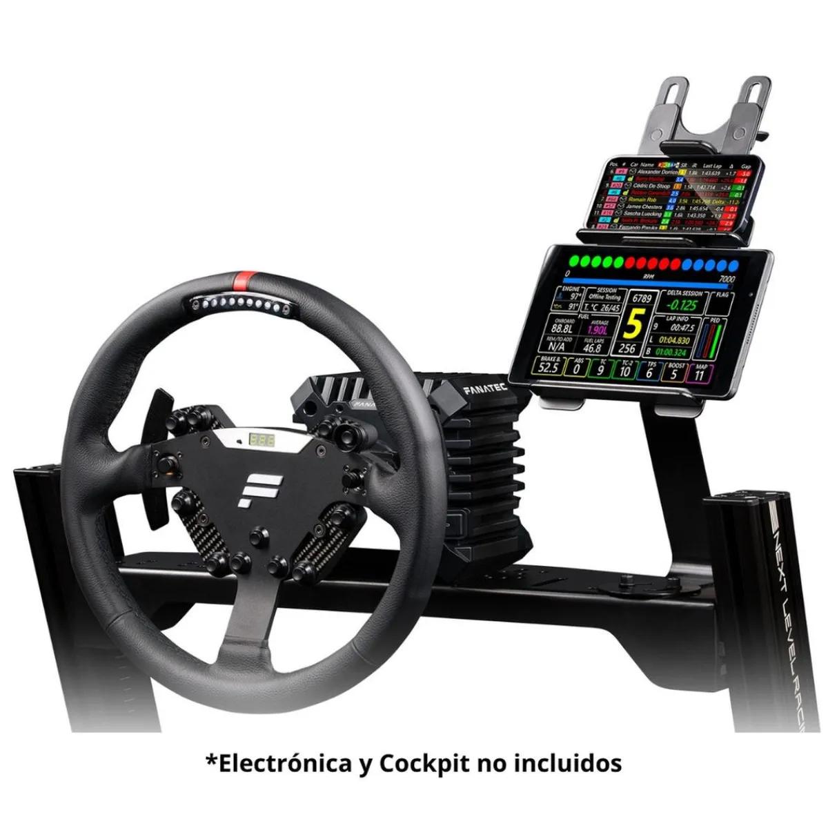 - Elite Soporte para ampliación de tablet o móvil*NEXT LEVEL RACING New