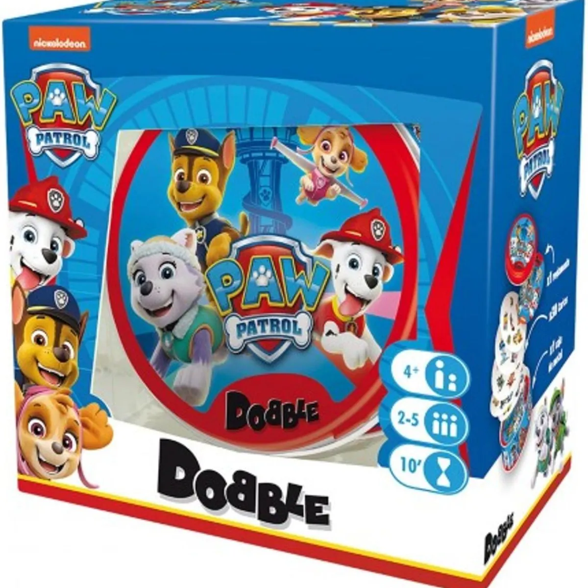 Nickelodeon - Patrulla Canina - Juego de cartas Dobble Patrulla Canina en Español*TRUDI Discount