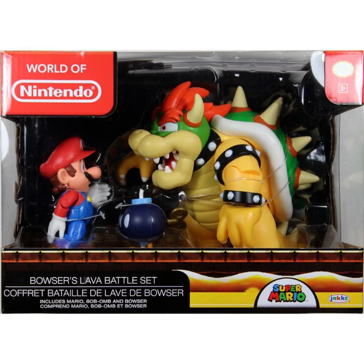 Nintendo - Browser vs Mario - Figuras Figuras De Acción