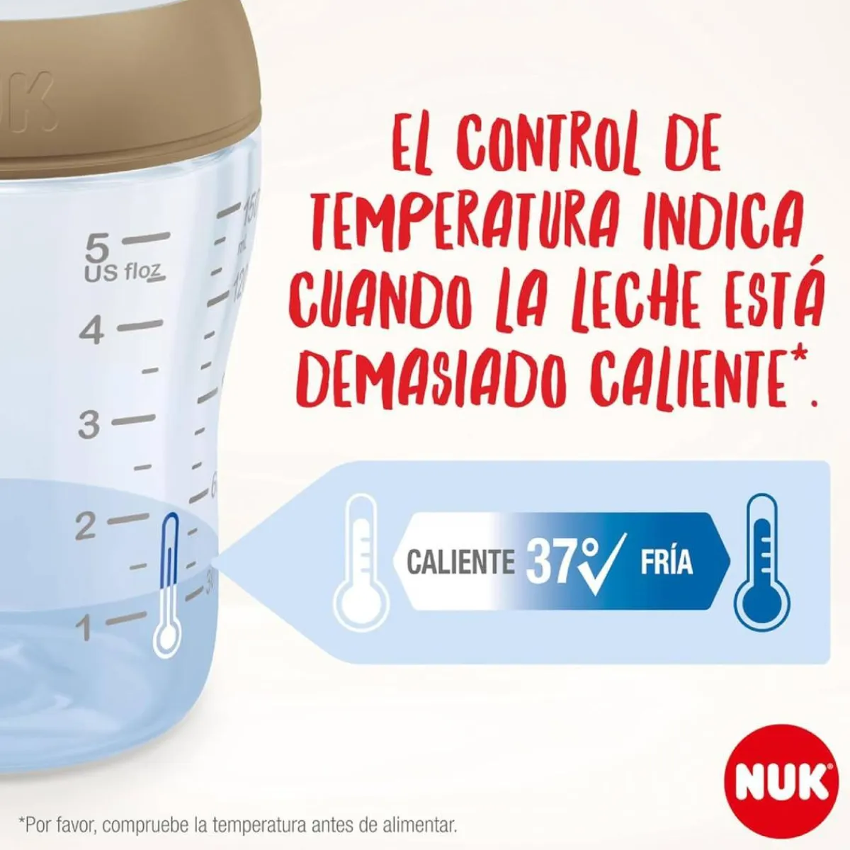 - Biberón Perfect Match 150 ml Arcoíris*NUK Discount