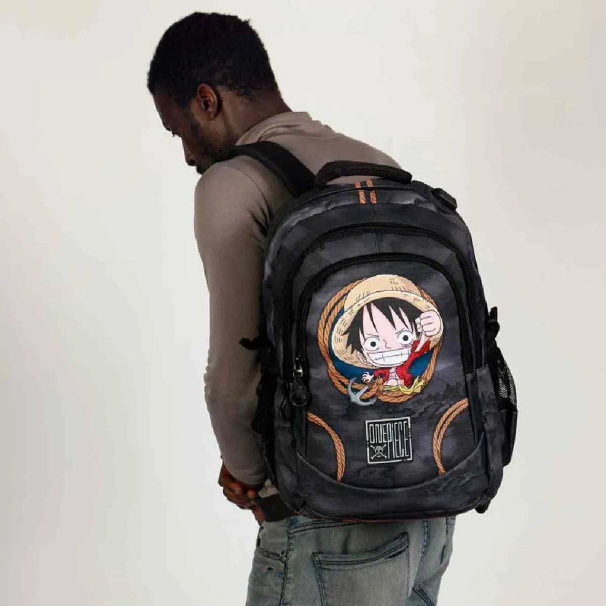 One Piece - Mochila 44cm Fight FAN 2.2 - Ropes*KARACTER MANIA Best