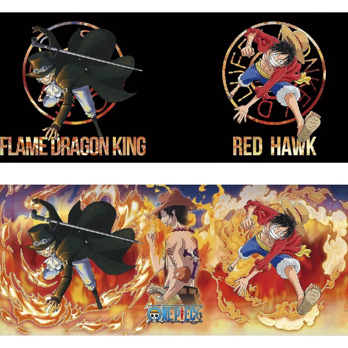 One Piece - Taza Térmica Mágica Luffy y Sabo 460 ml*ABYSSE CORP New