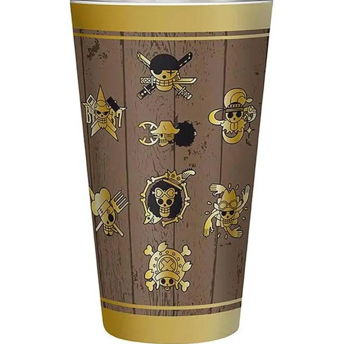 One Piece: caja de regalo XXL con cuaderno, cristal y pines Skull ㅤ Merchandising
