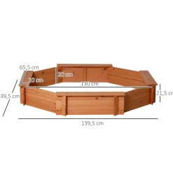 Best - Arenero de Madera para Niños Juguetes De Verano
