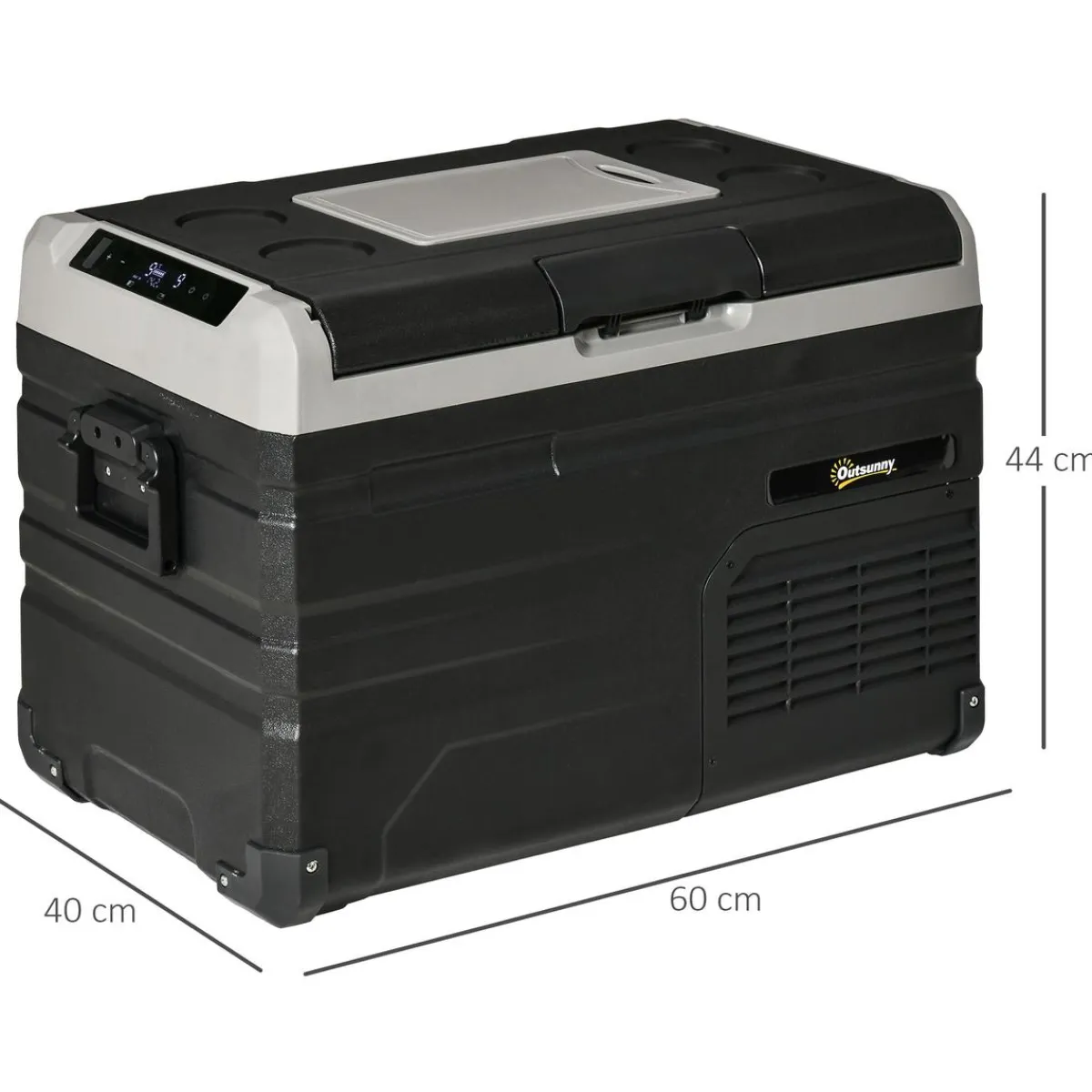 New - Nevera congelador portatil 35L Negro Figuras De Acción