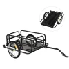 Outsunny - Remolque plegable para bicicleta Bicicletas