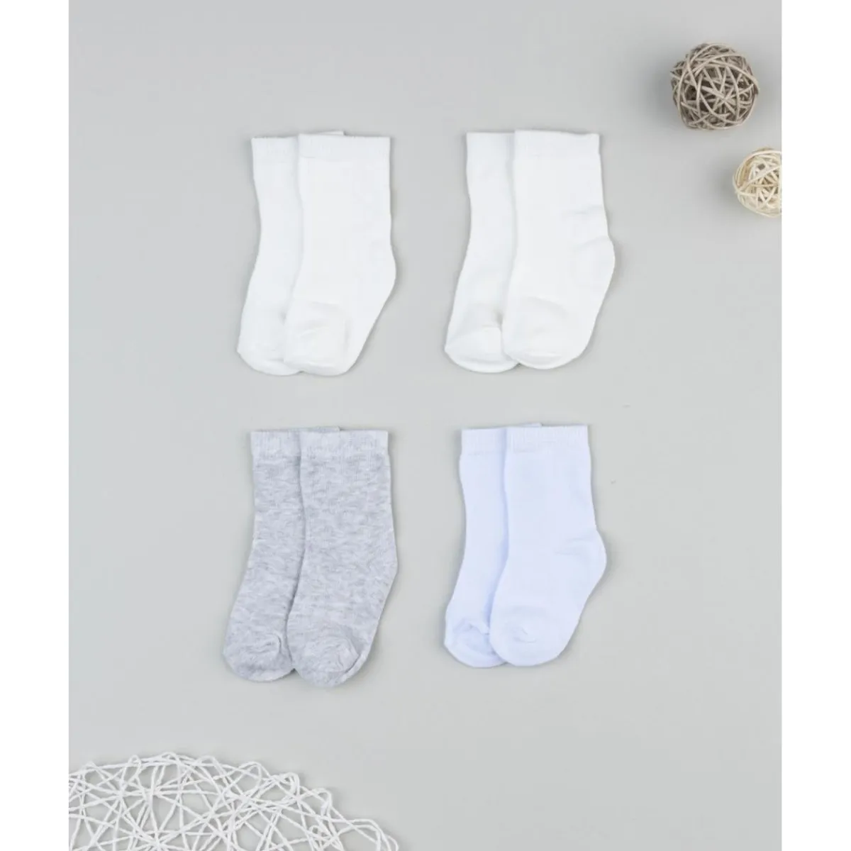 Pack 4 calcetines niño multicolor*Prenatal Best