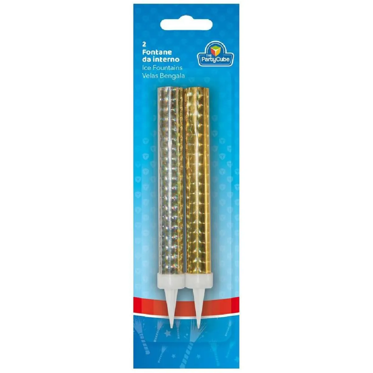 Clearance Pack 2 velas bengala doradas Artículos De Fiesta Y Regalos