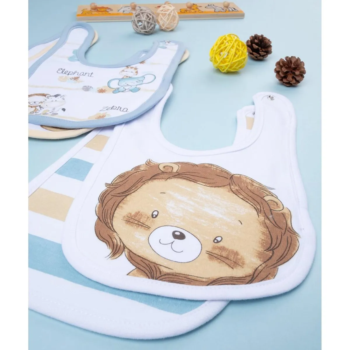 New Pack de 5 baberos con estampado Recién Nacido·Ropa Y Accesorios|Ropa Y Accesorios·Baberos