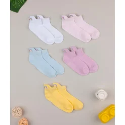 Discount Pack de 5 calcetines cortos coloridos para niña – arcoíris Calzado Y Accesorios·Accesorios Y Complementos