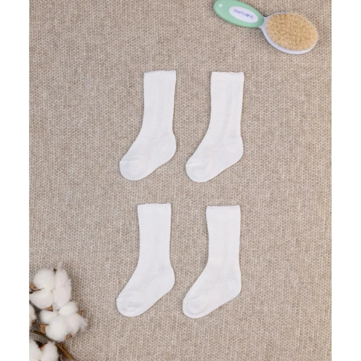 Sale Pack de 2 calcetines primeros días en lana y poliéster suave Recién Nacido·Ropa Y Accesorios|Ropa Y Accesorios·Zapatos Y Calcetines