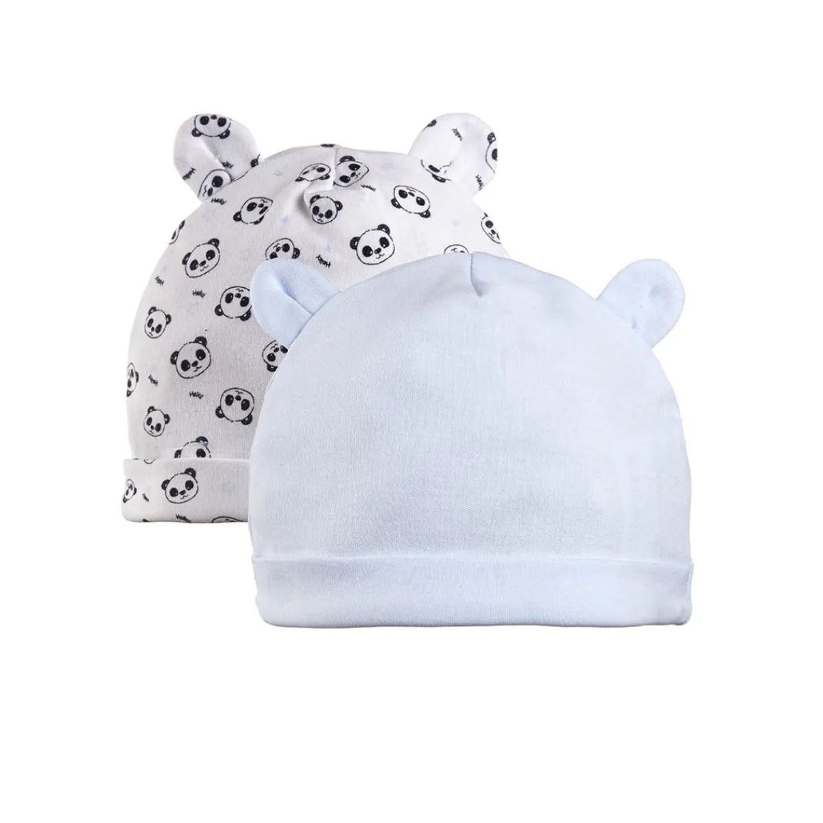 Outlet Pack de 2 Gorritos para Bebé con Orejitas Primeras Salidas·Gorros, Viseras Y Manoplas|Recién Nacido·Primeras Salidas