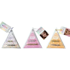 Pack de pulseras con mensaje multicolor en estudio ㅤ*CLEMENTONI Discount