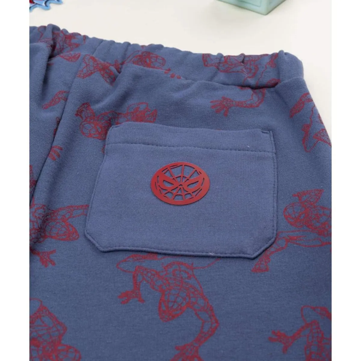 Hot Pantalón azul para niño con Spiderman estampado Niño·Niño 2-10 Años|Niño 2-10 Años·Vaqueros, Pantalones Y Petos