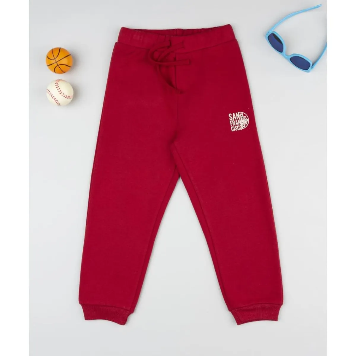 Discount Pantalón niño rojo San Francisco Niño·Niño 2-10 Años|Niño 2-10 Años·Vaqueros, Pantalones Y Petos