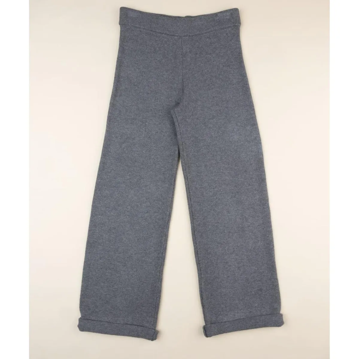 Pantalón premamá gris en tricot*Prenatal Hot