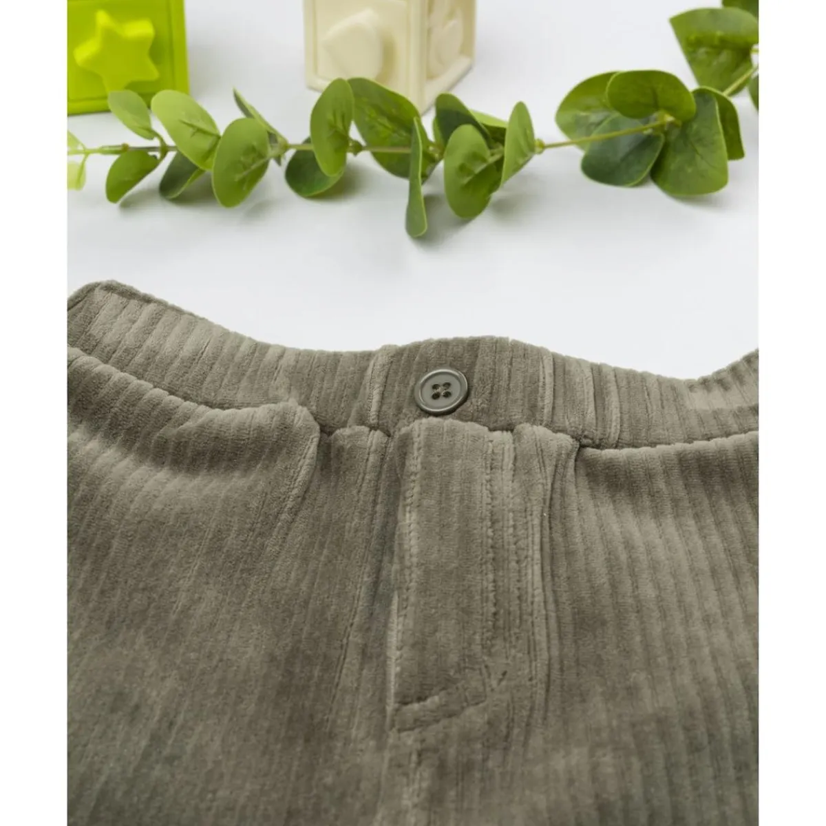 Clearance Pantalón velour niño verde Niño·Bebé Niño 3-36 Meses|Bebé Niño 3-36 Meses·Vaqueros, Pantalones Y Petos