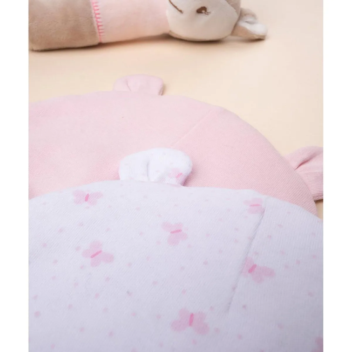 New Paquete 2 sombreros niña rosa Primeras Salidas·Gorros, Viseras Y Manoplas|Recién Nacido·Primeras Salidas