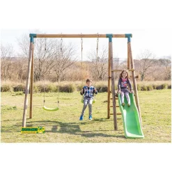 Parque juegos infantil de madera Milos Columpios