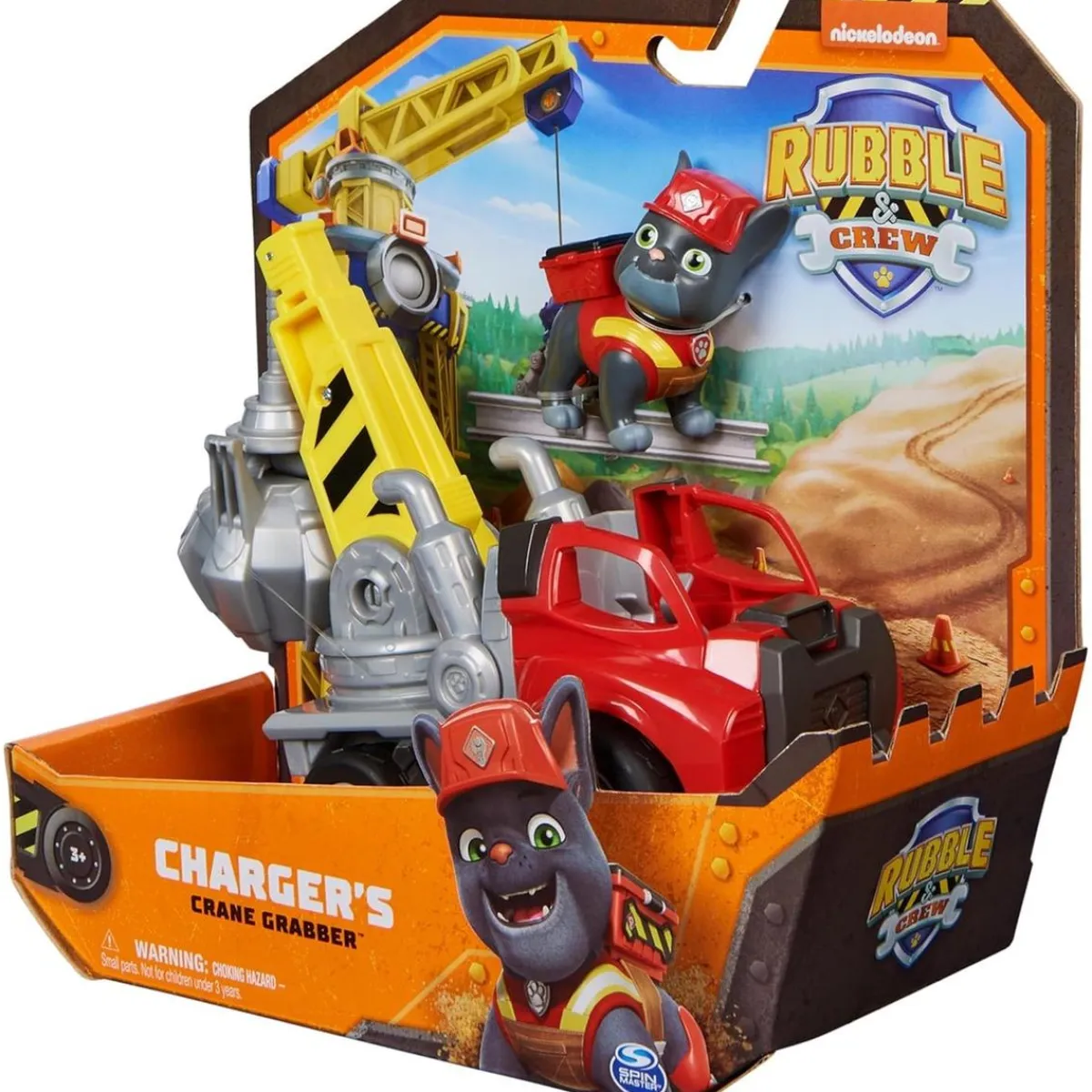 Patrulla Canina - Grúa Construcción Charger Coleccionables Y Mini Mundos