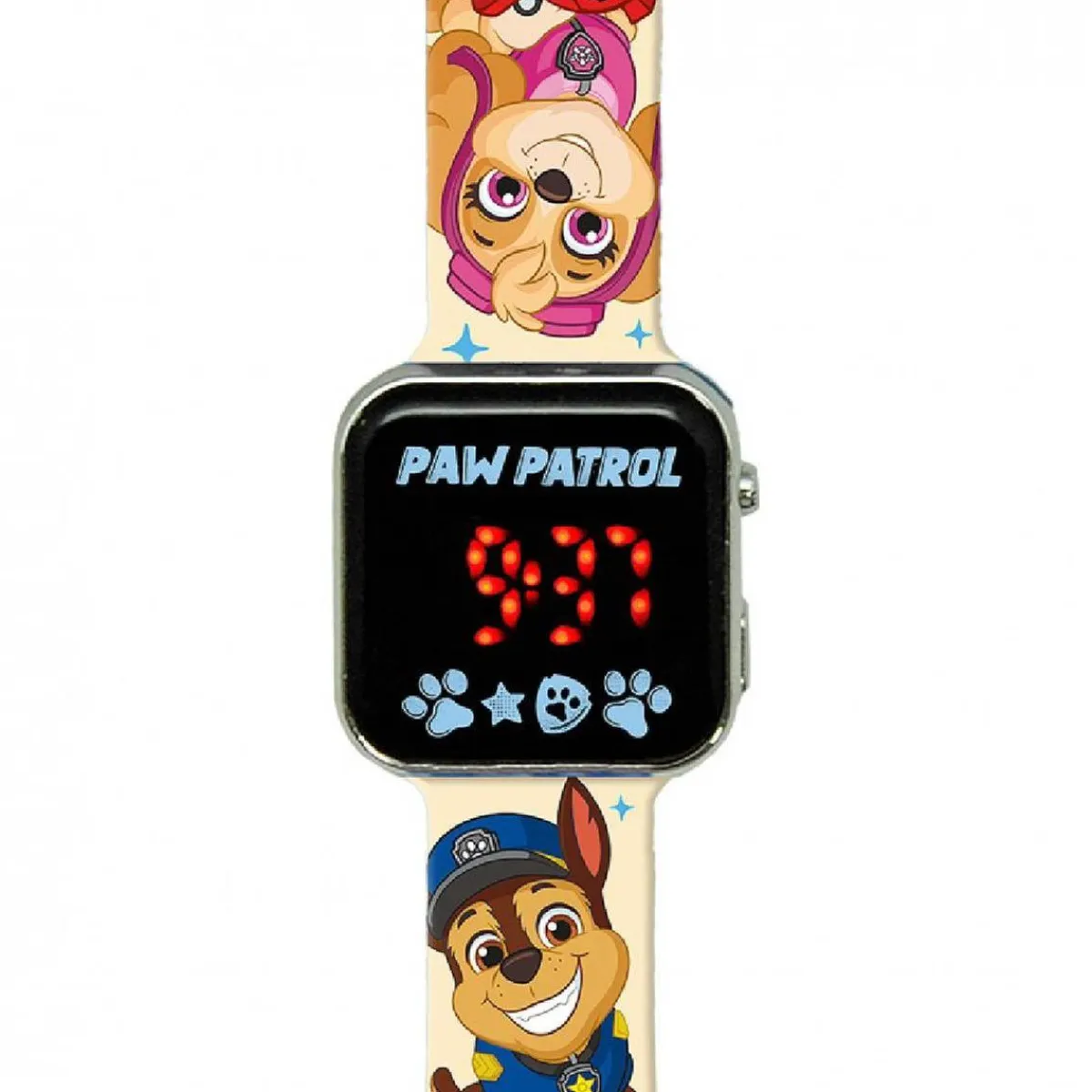 Best Patrulla Canina - Reloj LED Digital Coleccionables Y Mini Mundos