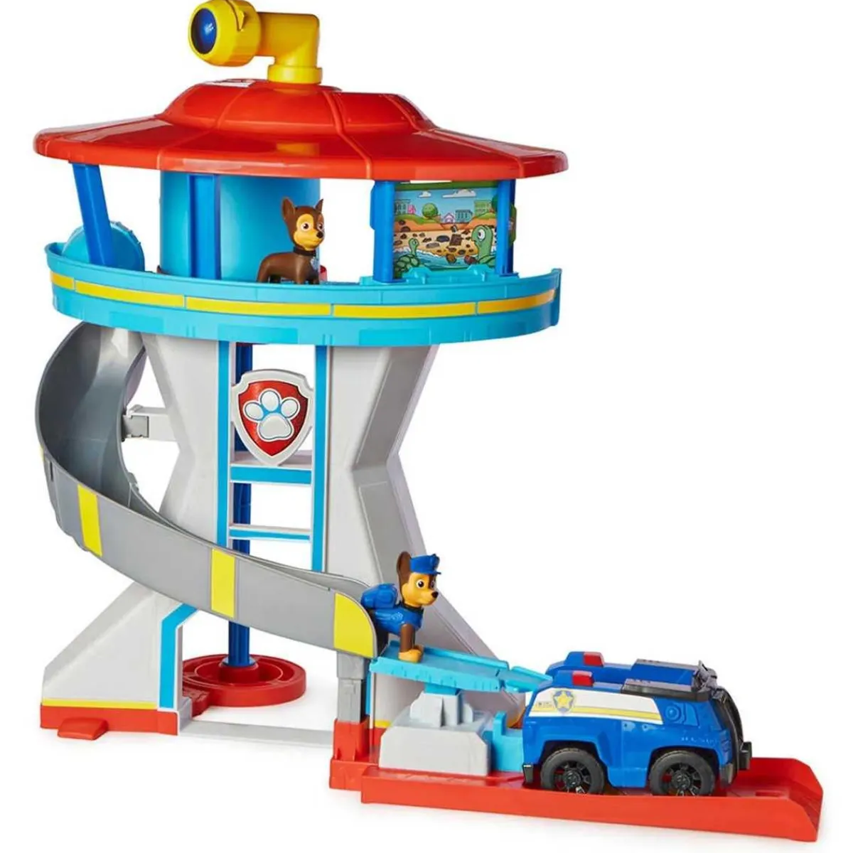 Best - Torre de Control con lanzador de coches, figuras y accesorios Coleccionables Y Mini Mundos