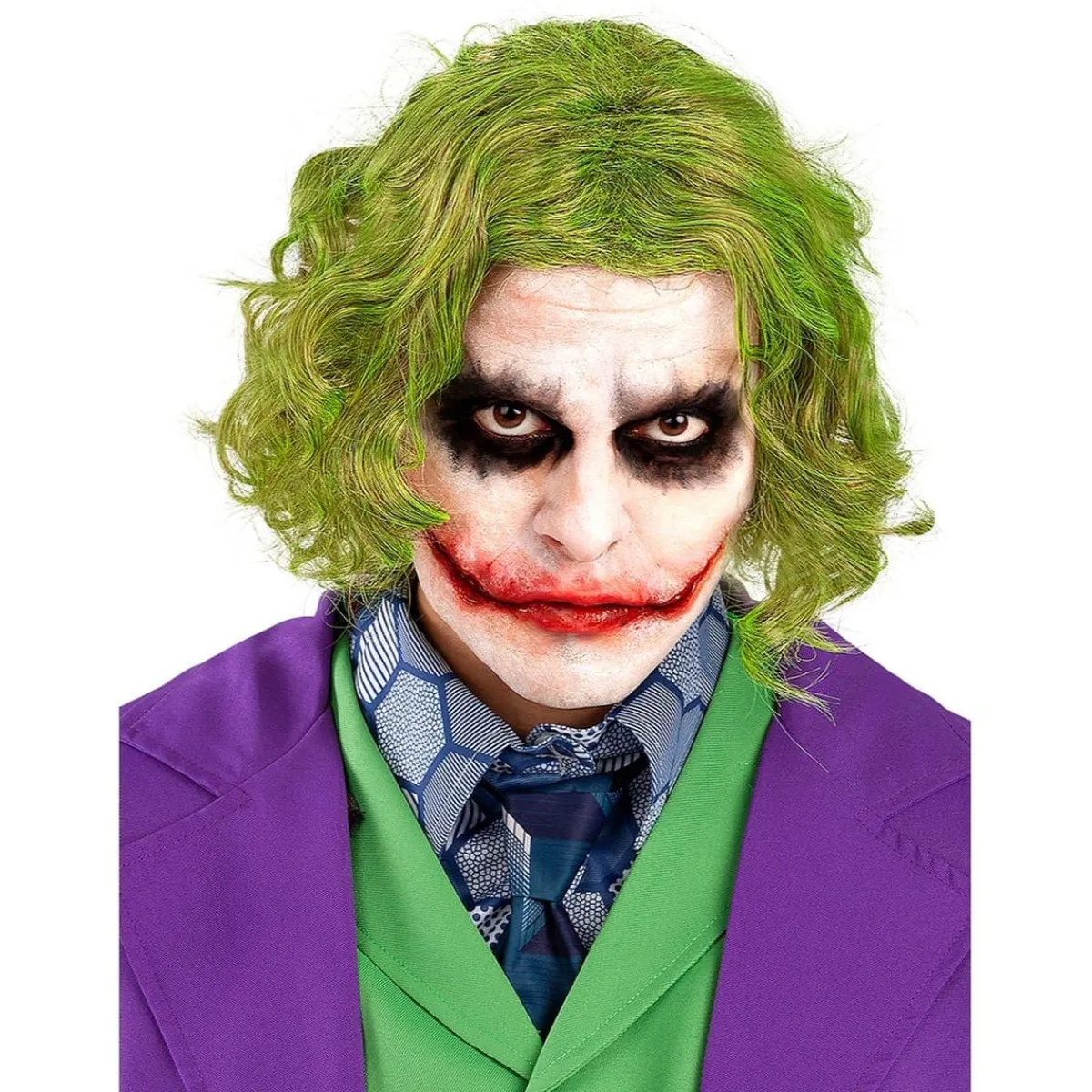 Peluca Joker El Caballero Oscuro Disfraces|Halloween