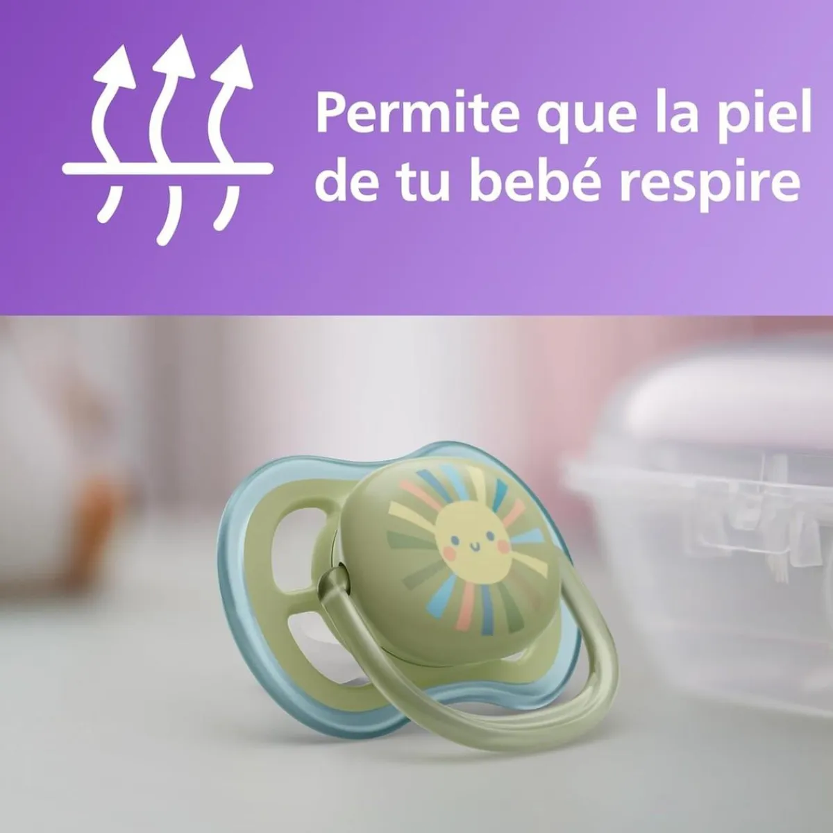 Online Philips - Biberón Natural Response 125 ml + Chupete Ultra Air 0-6m Biberones Y Chupetes·Biberones