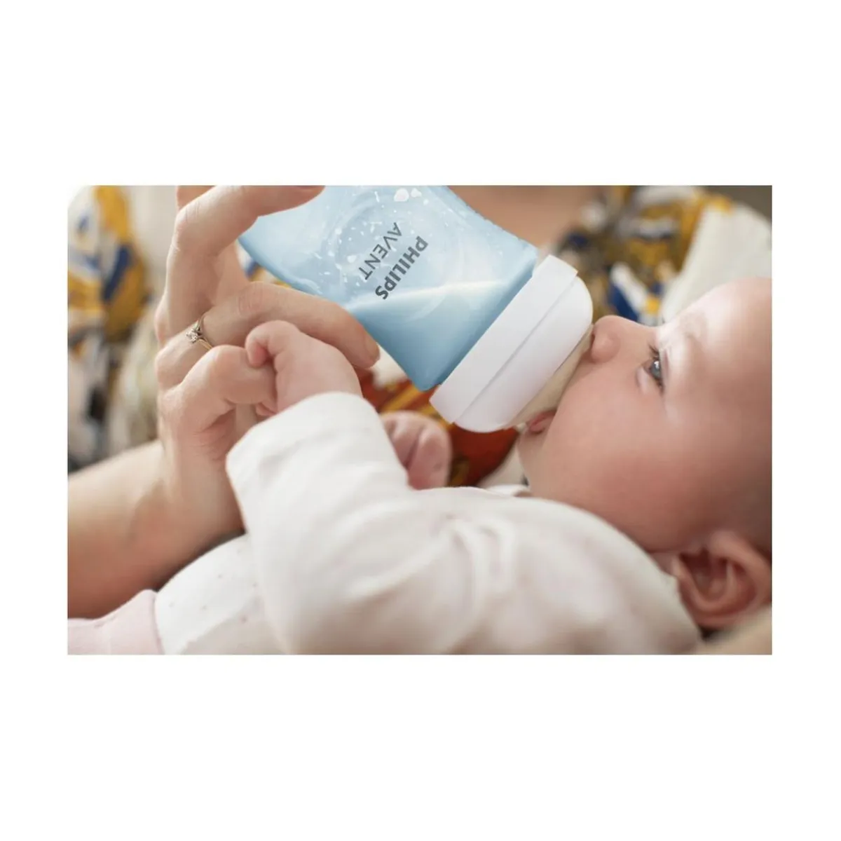 Philips - Biberón Natural Response azul 260 ml (1m+) Biberones Y Chupetes·Biberones