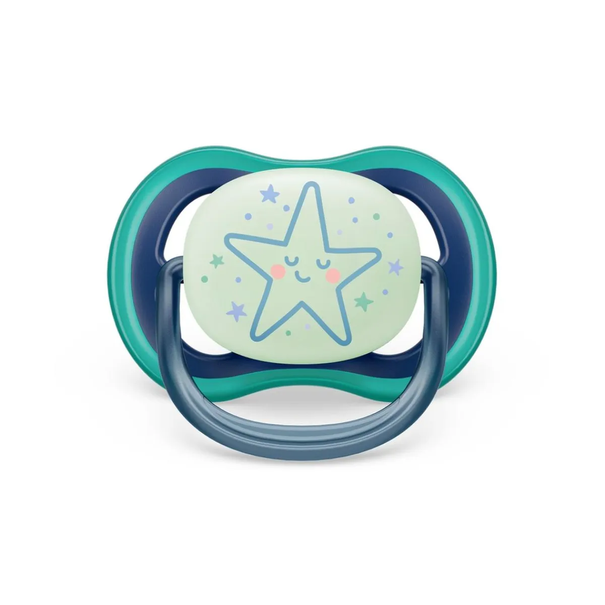 Philips - Chupetes ultra air night time 6-18 meses decoración estrella/luna*AVENT Hot