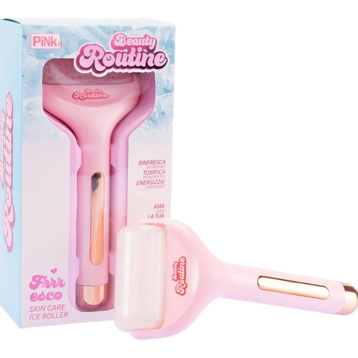 Best Pink It - Beauty Routine Rodillo Facial Refrescante Estilo De Vida