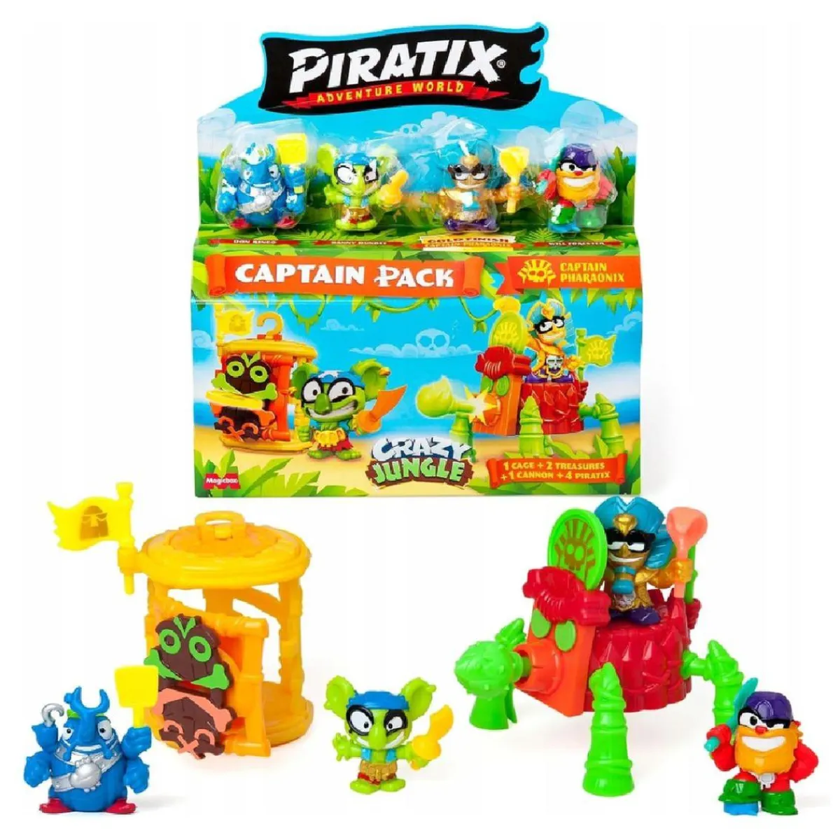 Crazy Jungle - Captain Pack (varios modelos)*PIRATIX Sale