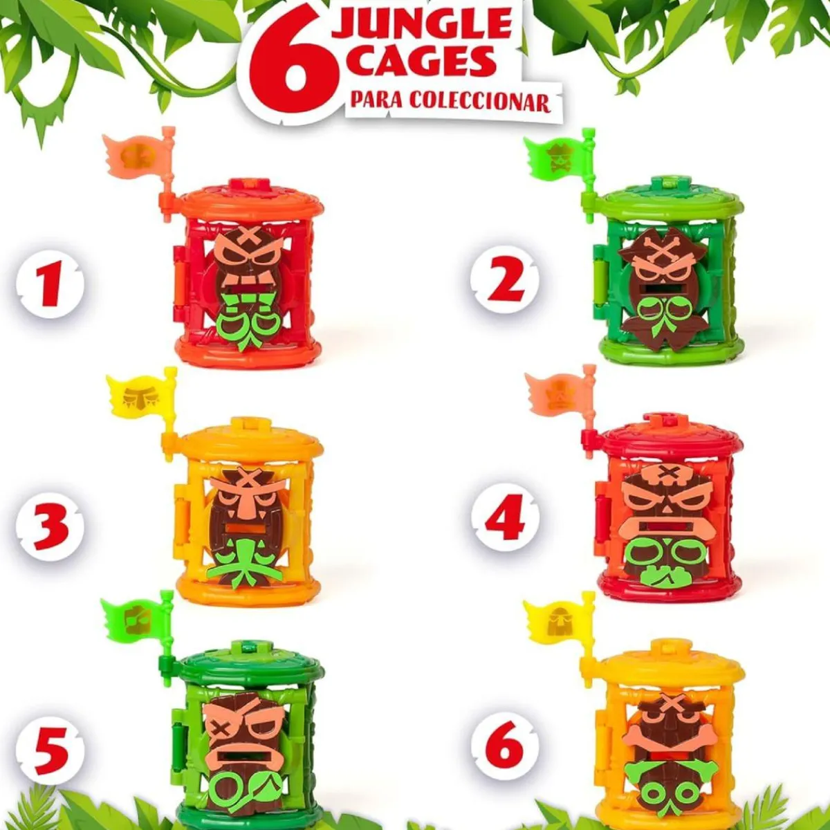Crazy Jungle - Jungle Cage (varios modelos)*PIRATIX New
