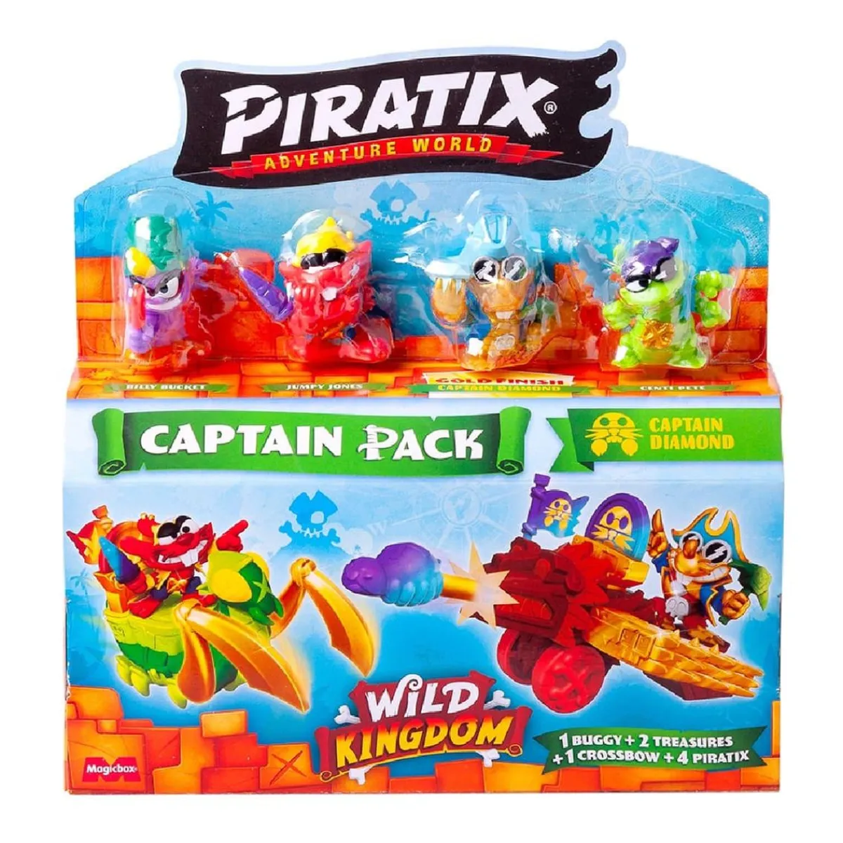 Clearance Piratix Wild Kingdom - Captain Pack (Varios Modelos) Figuras De Acción