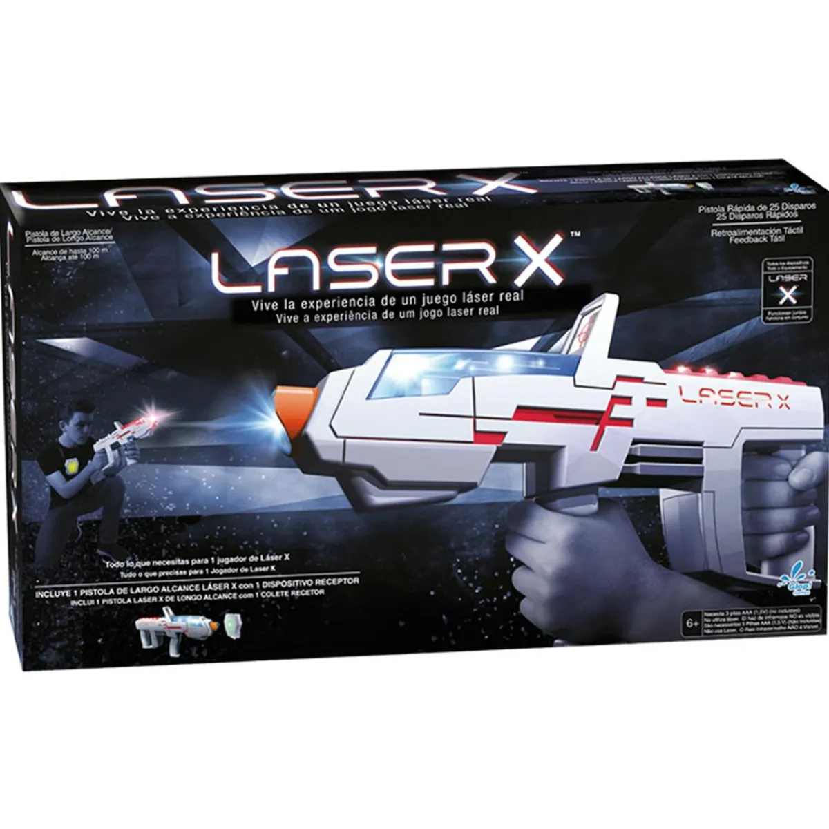 Pistola Laser X Individual*GLOP GAMES