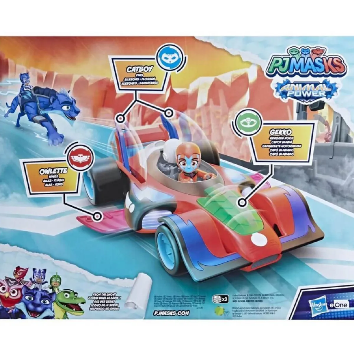 PJ Masks - Vehículo transformable Animal Power*PJMASKS Sale